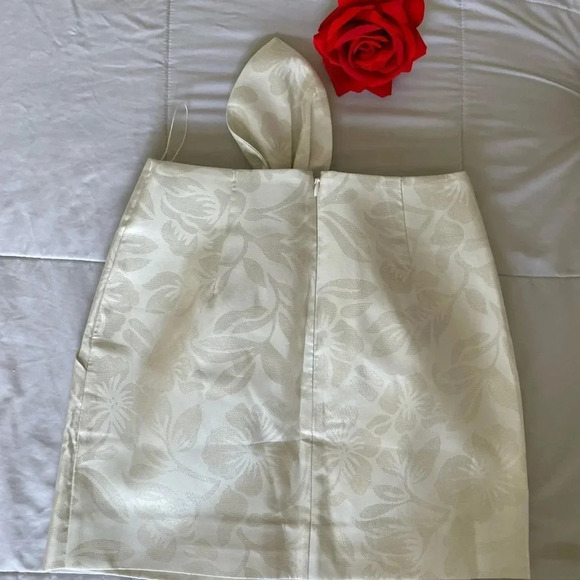 Significant Other Roselle brocade metallic mini skirt - Picture 8 of 11